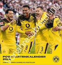 Produktbild: BVB Postkartenkalender 2027
