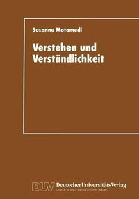 Produktbild: Verstehen und Verst&auml;ndlichkeit