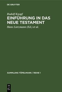 Produktbild: Einf&uuml;hrung in das Neue Testament