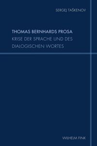 Produktbild: Thomas Bernhards Prosa