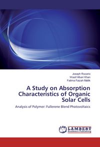 Produktbild: A Study on Absorption Characteristics of Organic Solar Cells