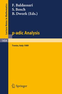 Produktbild: P-adic Analysis