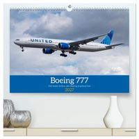 Produktbild: Boeing 777 Die Triple Seven (hochwertiger Premium Wandkalender 2027 DIN A2 quer), Kunstdruck in Hochglanz