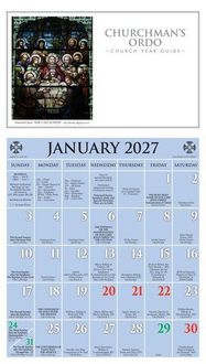 Produktbild: 2027 Churchman's Ordo Kalendar
