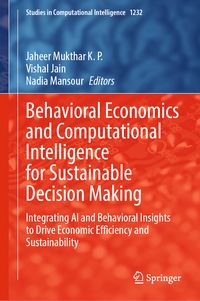 Produktbild: Behavioral Economics and Computational Intelligence for Sustainable Decision Making