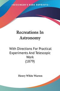 Produktbild: Recreations In Astronomy