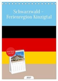 Produktbild: Tischplaner 2027 - Schwarzwald - Ferienregion Kinzigtal (A5 Tischkalender zum Aufstellen) CALVENDO