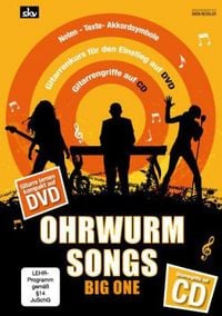 Produktbild: Ohrwurm Songs - Big One, f&uuml;r Gitarre, m. Audio-CD u. DVD