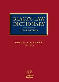 Produktbild: Black's Law Dictionary