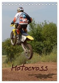 Produktbild: Motocross Terminplaner (Tischkalender 2027 DIN A5 hoch), CALVENDO Monatskalender