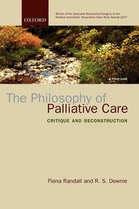 Produktbild: The Philosophy of Palliative Care
