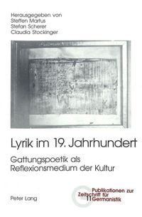 Produktbild: Lyrik im 19. Jahrhundert