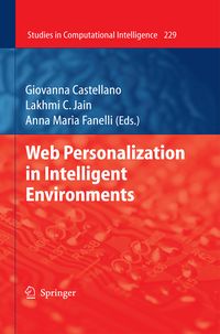 Produktbild: Web Personalization in Intelligent Environments