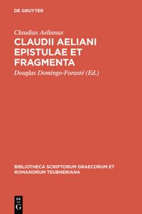 Produktbild: Claudii Aeliani Epistulae et fragmenta