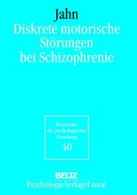 Produktbild: Diskrete motorische St&ouml;rungen bei Schizophrenie