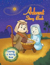 Produktbild: Advent Storybook Coloring Activity Book