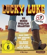 Produktbild: Lucky Luke: Die gro&szlig;e Spielfilm-Collection [4 BRs]