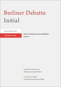 Produktbild: Berliner Debatte Initial 36 (2025) 4