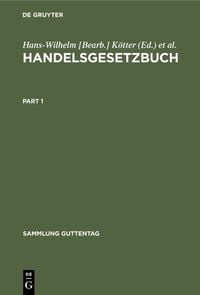 Produktbild: Handelsgesetzbuch