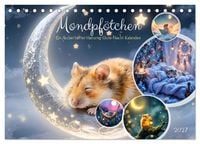Produktbild: Mondpf&ouml;tchen - Ein zauberhafter Hamster Gute-Nacht-Kalender (Tischkalender 2027 DIN A5 quer), CALVENDO Monatskalender