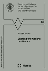 Produktbild: Existenz und Geltung des Rechts