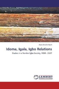 Produktbild: Apeh, A: Idoma, Igala, Igbo Relations