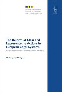 Produktbild: The Reform of Class and Representative Actions in European Legal Systems