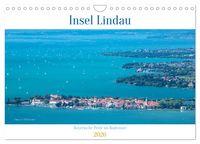 Produktbild: Insel Lindau - Bayerische Perle im Bodensee (Wandkalender 2026 DIN A4 quer), CALVENDO Monatskalender