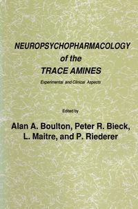 Produktbild: Neuropsychopharmacology of the Trace Amines