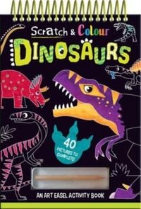 Produktbild: Copper, J: Scratch and Colour Dinosaurs