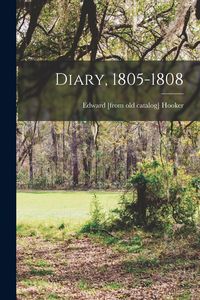 Produktbild: Diary, 1805-1808