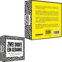 Produktbild: Pegasus - Zwei Doofe ein Gedanke - Hier gleicht keine Runde der Anderen, Kartenspiel