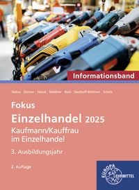 Produktbild: Fokus Einzelhandel 2025, 3. Ausbildungsjahr