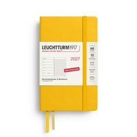 Produktbild: Wochenkalender & Notizbuch Pocket (A6) 2027, Sunflower, Deutsch
