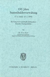 Produktbild: 150 Jahre Staatsschuldenverwaltung