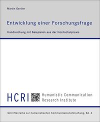 Produktbild: Entwicklung einer Forschungsfrage