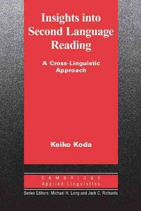 Produktbild: Insights Into Second Language Reading