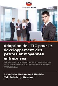 Produktbild: Adoption des TIC pour le d&eacute;veloppement des petites et moyennes entreprises
