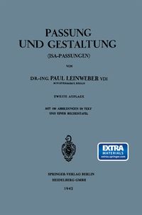Produktbild: Passung und Gestaltung (ISA-Passungen)