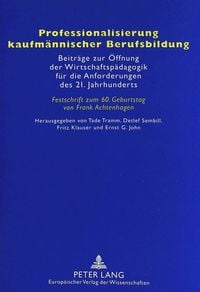 Produktbild: Professionalisierung kaufm&auml;nnischer Berufsbildung