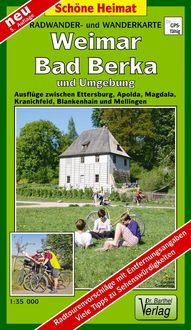 Produktbild: Radwander- und Wanderkarte Weimar, Bad Berka und Umgebung