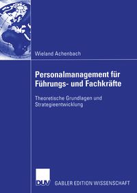 Produktbild: Personalmanagement f&uuml;r F&uuml;hrungs- und Fachkr&auml;fte