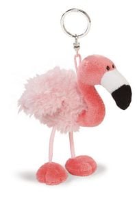 Produktbild: Schl&uuml;sselanh&auml;nger Flamingo 10cm an Header Karte