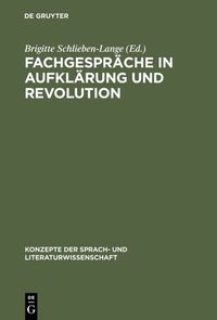 Produktbild: Fachgespr&auml;che in Aufkl&auml;rung und Revolution