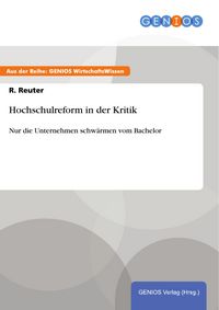Produktbild: Hochschulreform in der Kritik