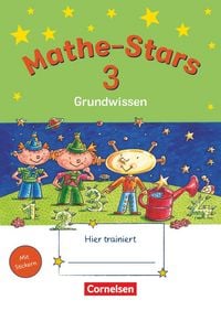 Produktbild: Mathe-Stars - Grundwissen - 3. Schuljahr