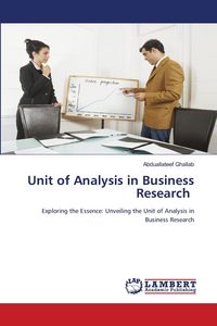 Produktbild: Unit of Analysis in Business Research