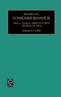 Produktbild: Research in Consumer Behaviour