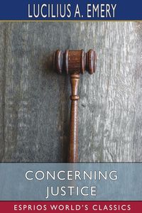 Produktbild: Concerning Justice (Esprios Classics)