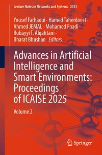 Produktbild: Advances in Artificial Intelligence and Smart Environments: Proceedings of ICAISE 2025